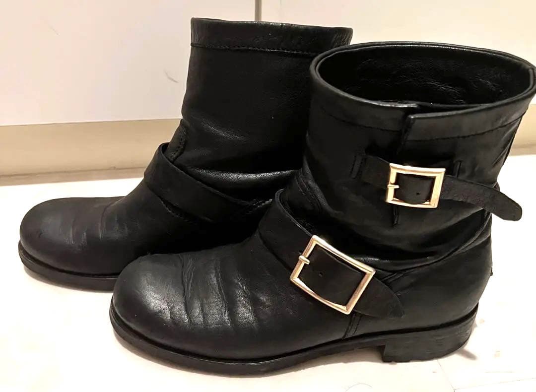 ジミーチュウ　エンジニアブーツ　37