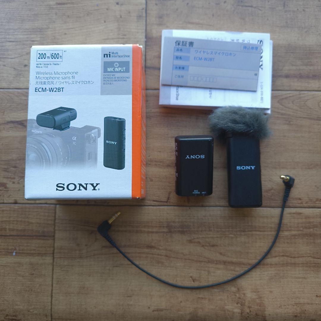 SONY(ソニー) カメラ用マイク ワイヤレスマイクロホン ECM-W2BT