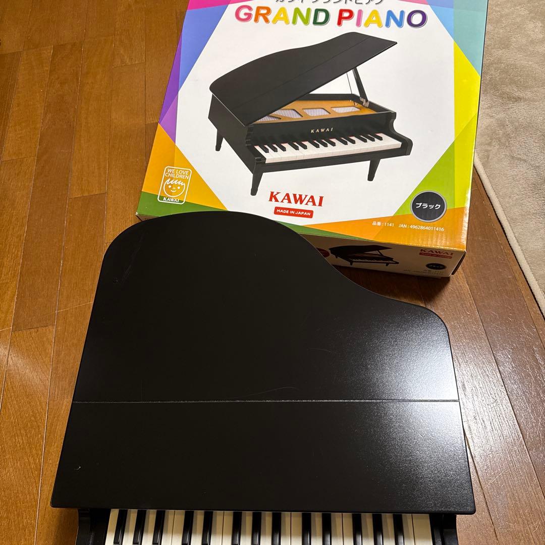 美品　KAWAI ミニピアノ 32鍵 黒
