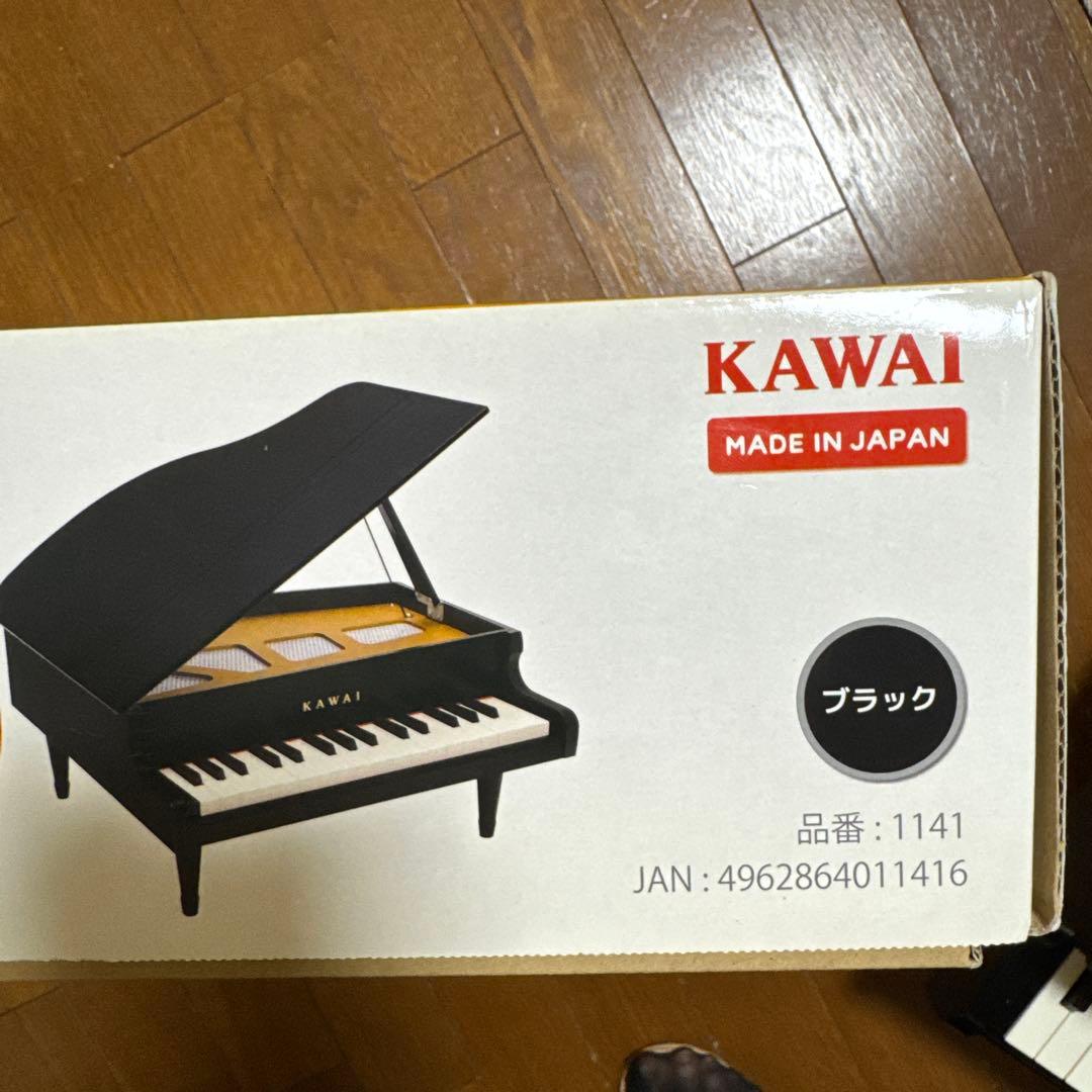 美品　KAWAI ミニピアノ 32鍵 黒