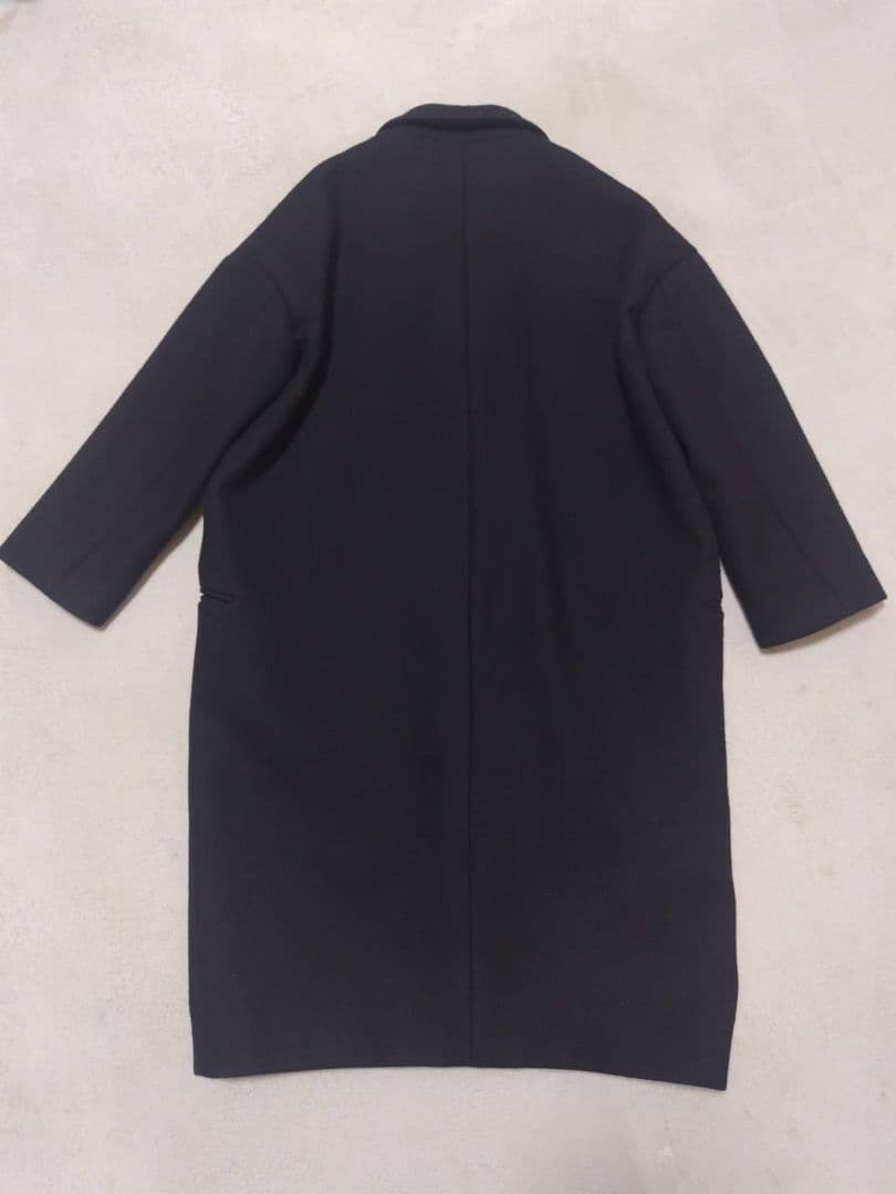 ミューズドゥドゥーズィエムクラス チェスターコート コクーン 黒