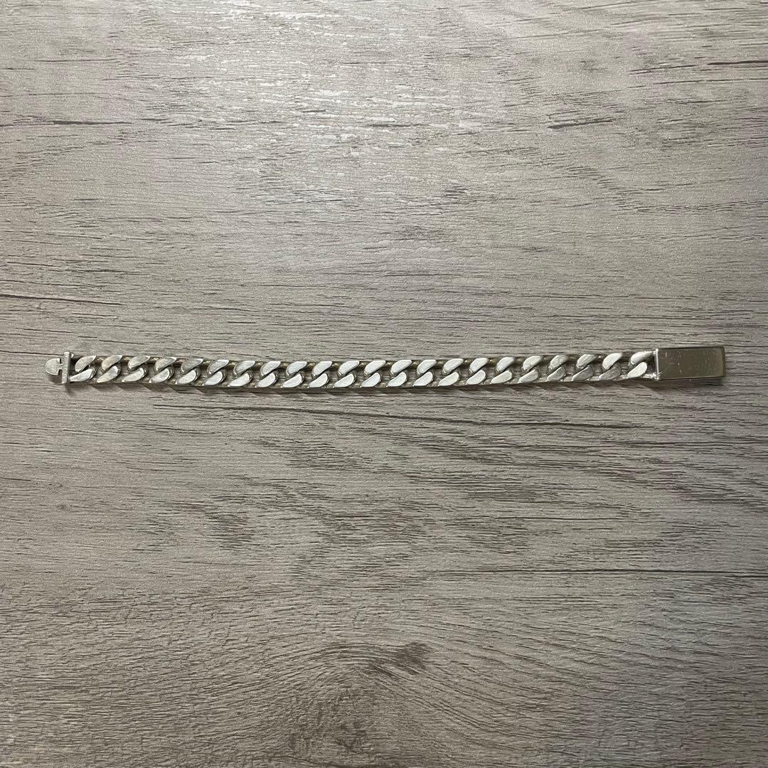 【GUCCI】グッチ 喜平チェーン ブレスレット シルバー925