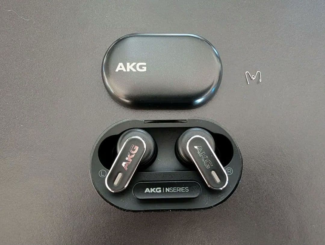 AKG N5 Hybrid ワイヤレスイヤホン ブラック