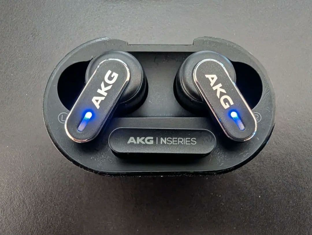 AKG N5 Hybrid ワイヤレスイヤホン ブラック