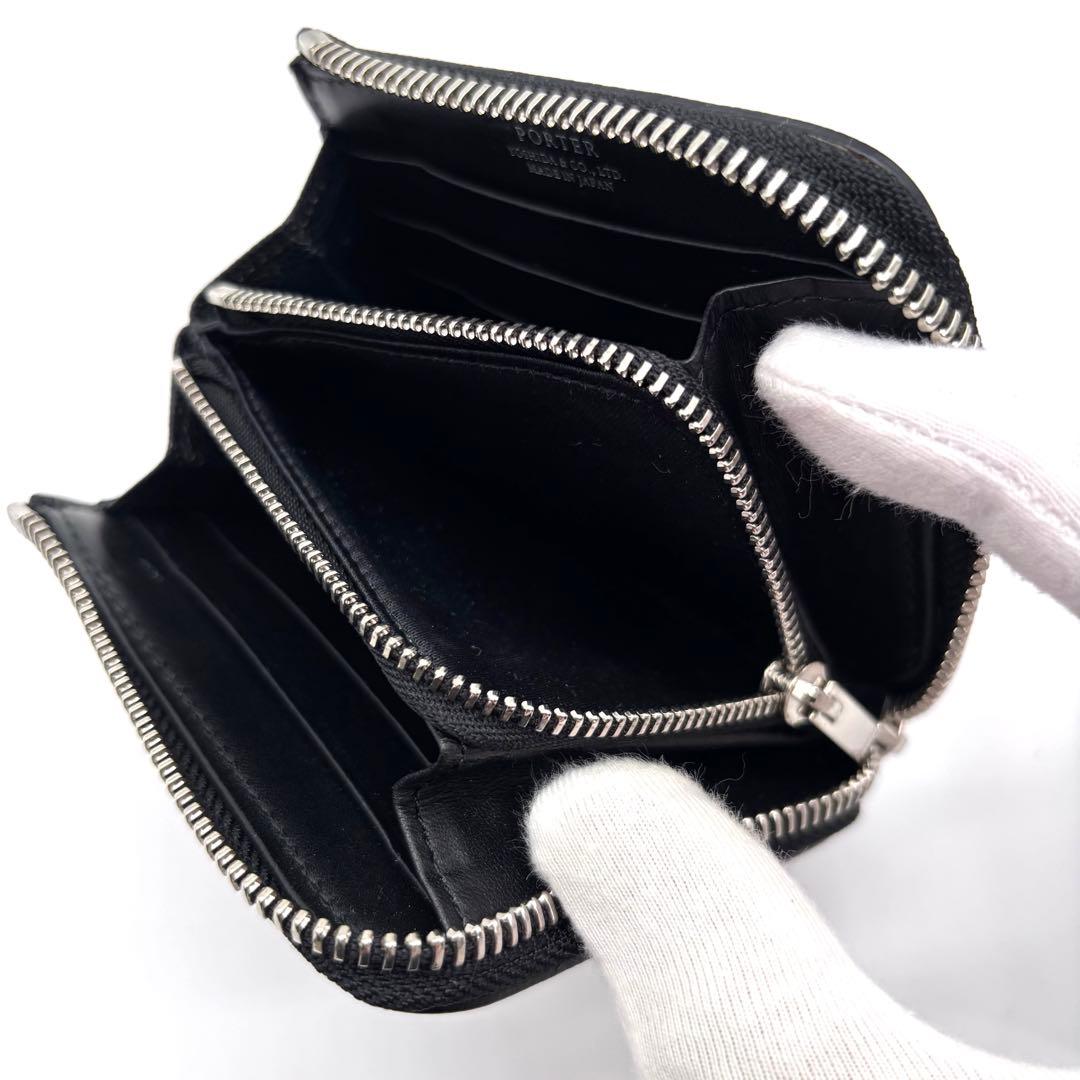 ✨未使用級✨ポーター　ABLE　エイブル　コンパクトウォレット　L字ファスナー