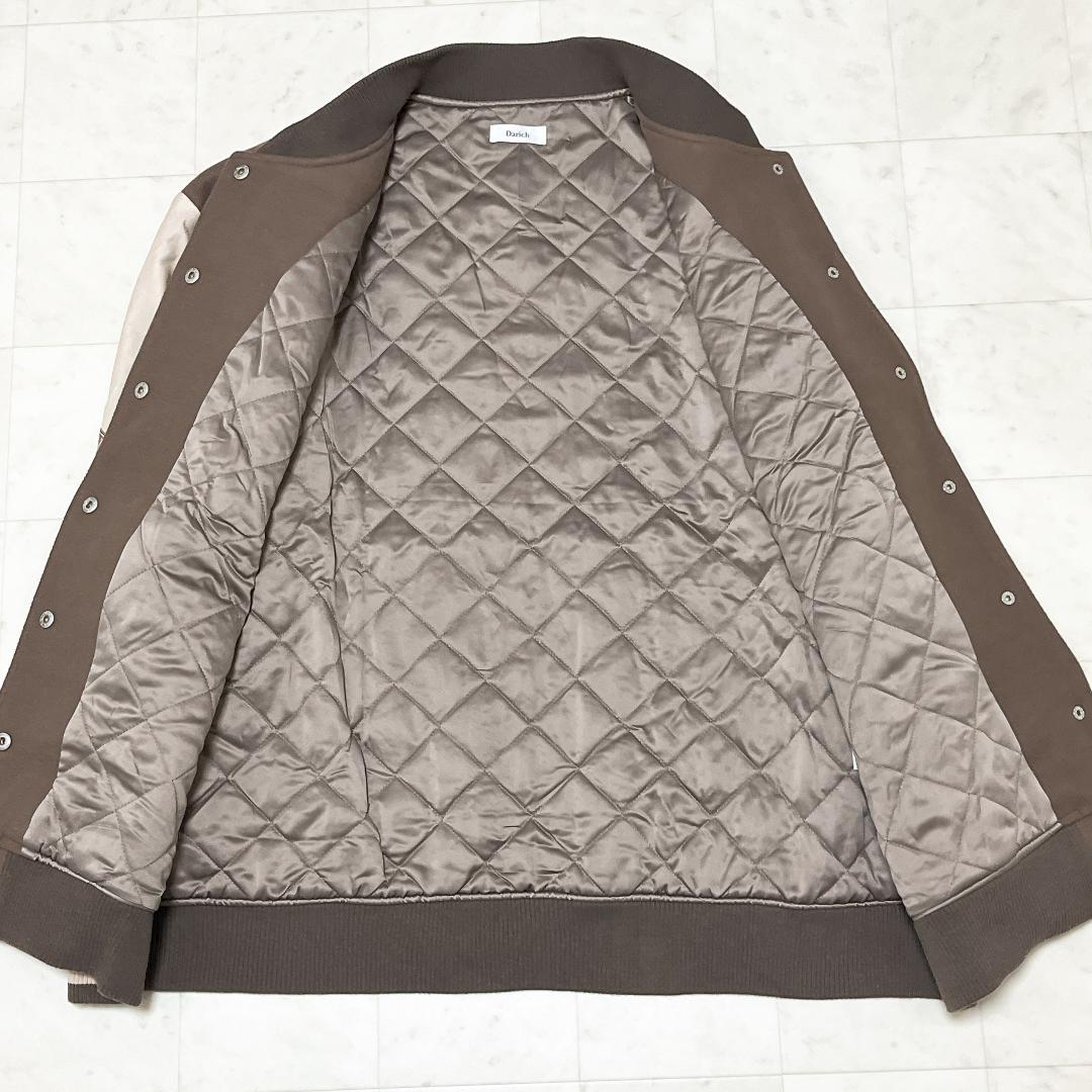 大人気！ Darich DARLINGスタジャン モカ オーバーサイズ