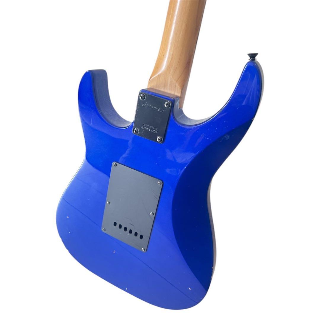 【大人気アイテム】フェルナンデス エレキギター 青 アーム付き