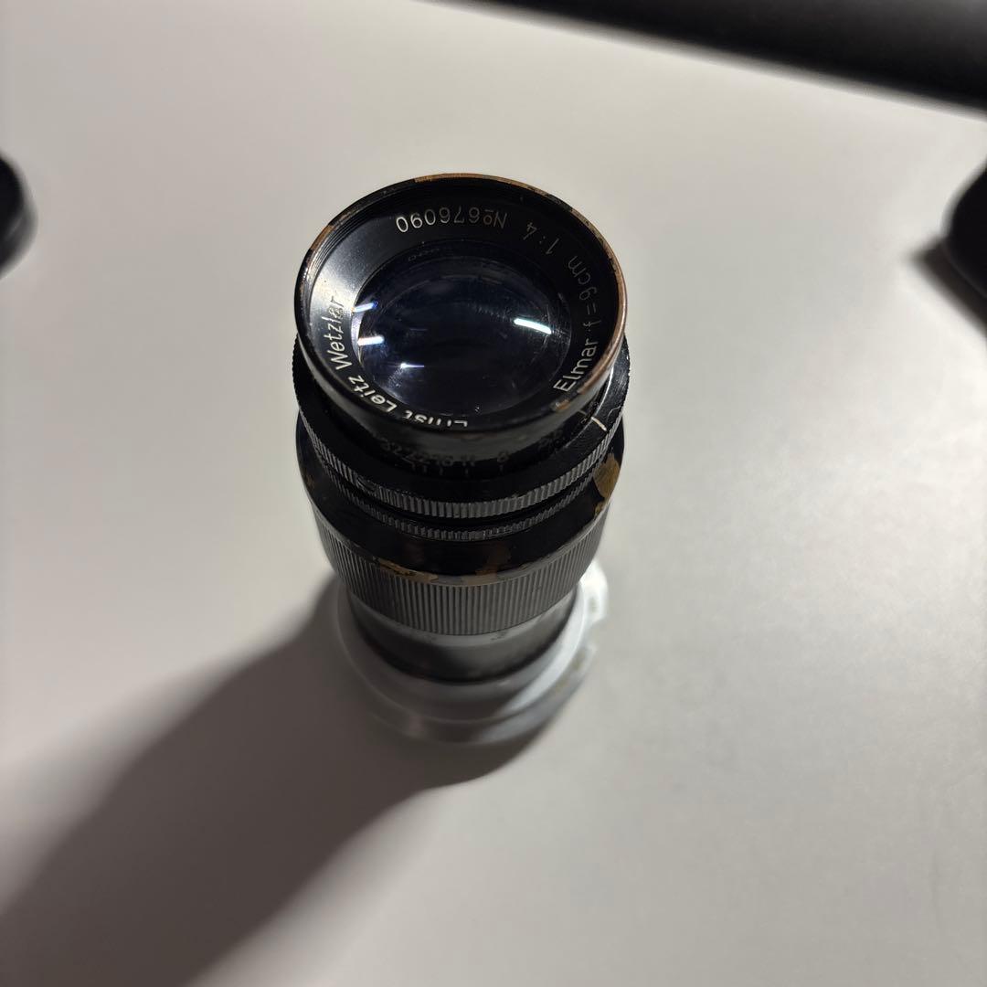 【値下げしました】LEICA Elmar L90mm f4.0 Black