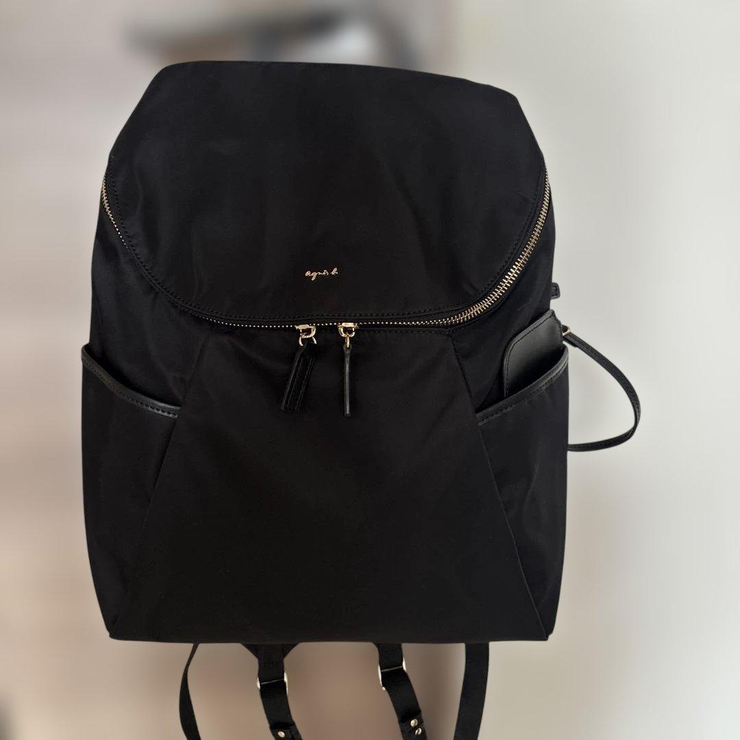 【新品未使用】【agnes b.】アニエスベー バックパック　リュック　ブラック