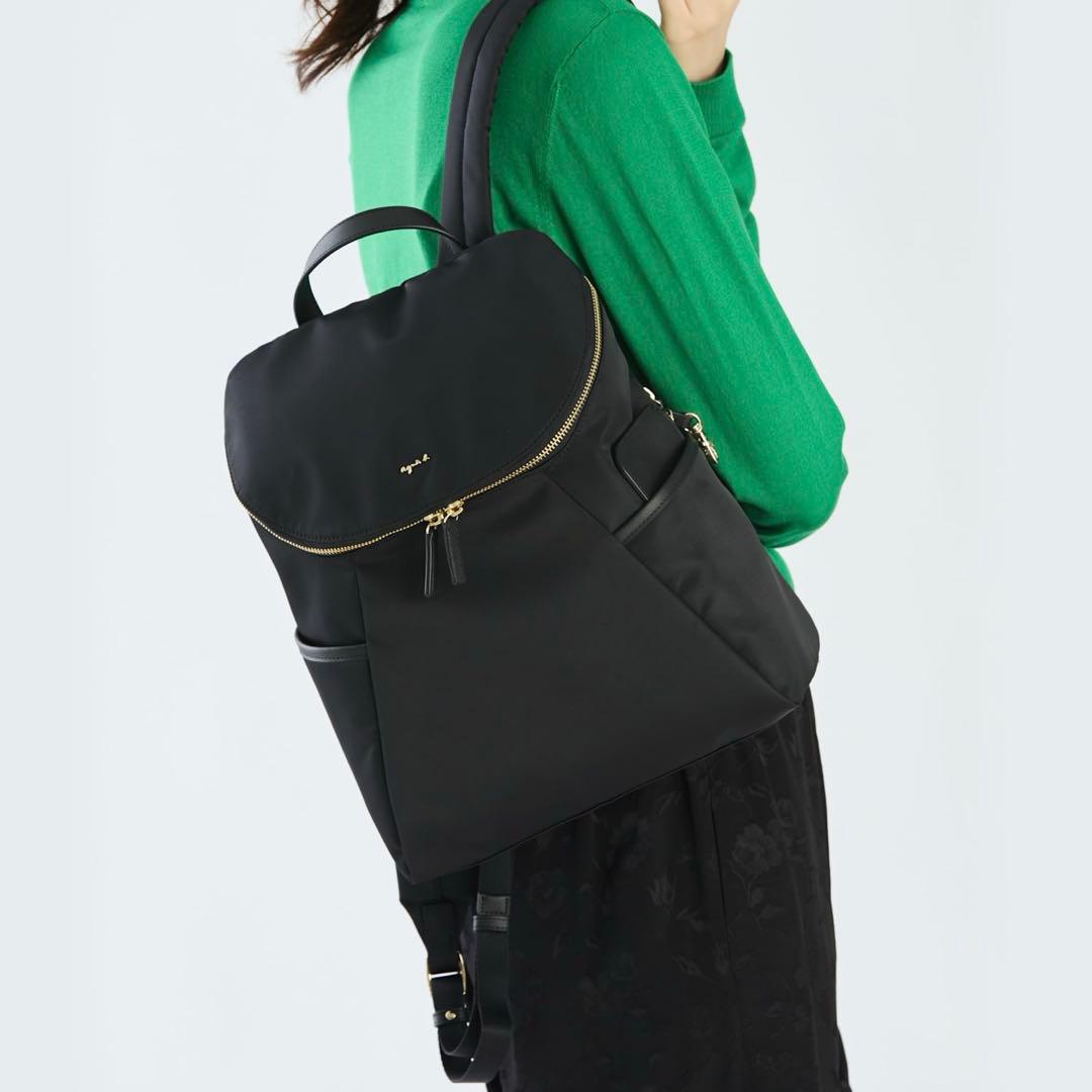 【新品未使用】【agnes b.】アニエスベー バックパック　リュック　ブラック