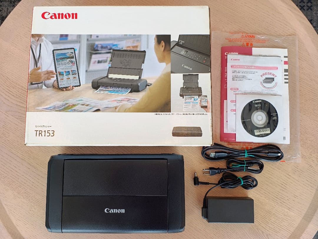 キヤノン Canon カラー A4モバイルプリンター TR153 無線LAN搭載