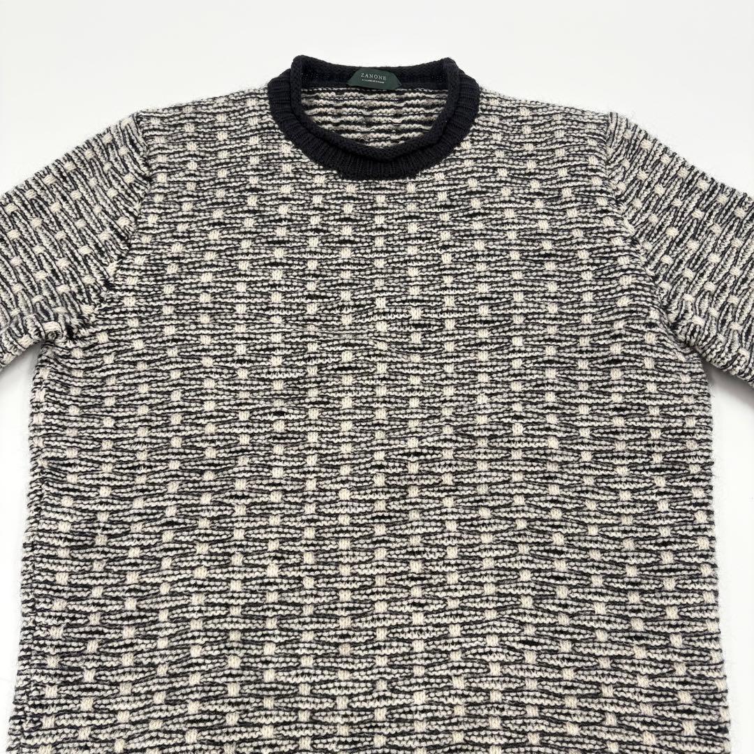 美品　ZANONE ザノーネ ニットセーター ウール 46 Mサイズ　720