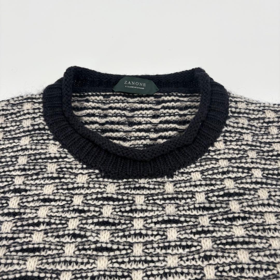 美品　ZANONE ザノーネ ニットセーター ウール 46 Mサイズ　720