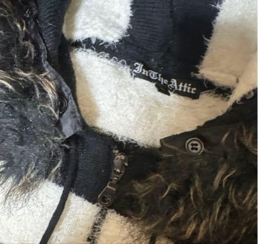 In the attic ファー パーカー　archive vkei お兄系