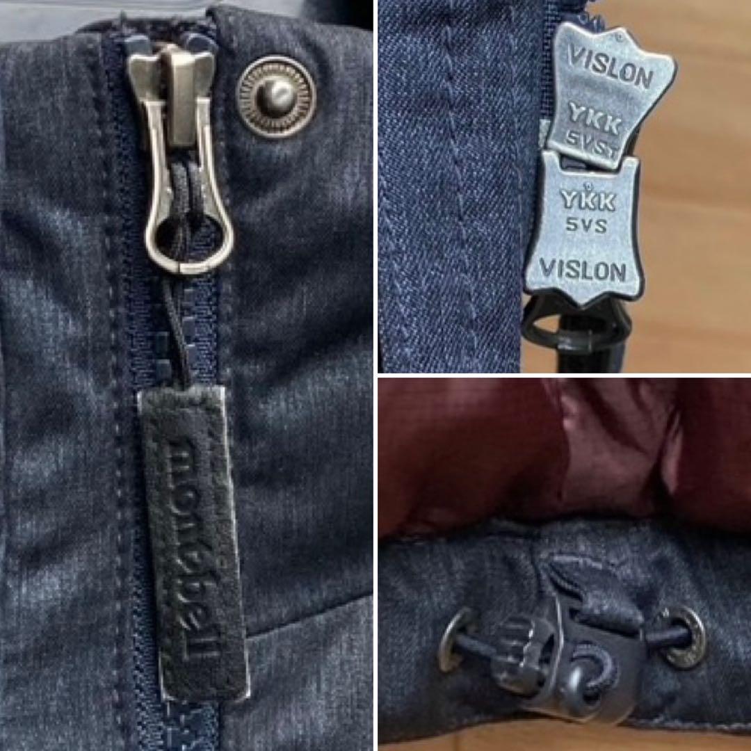 美品M モンベル ダウンコート ロングダウン montbell ダウンジャケット