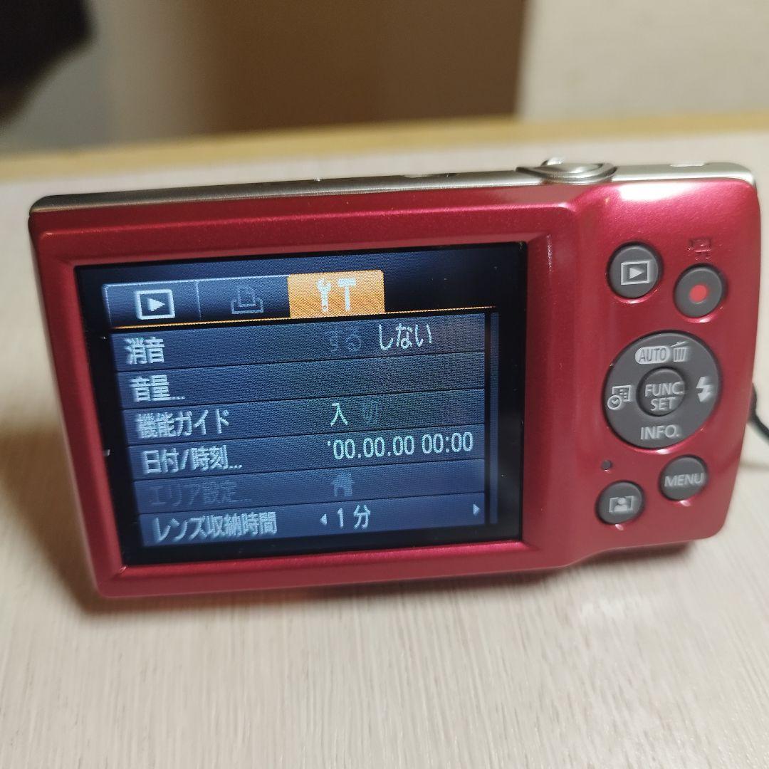 【動作品】Canon キャノン IXY 200 オールドコンデジ レッド