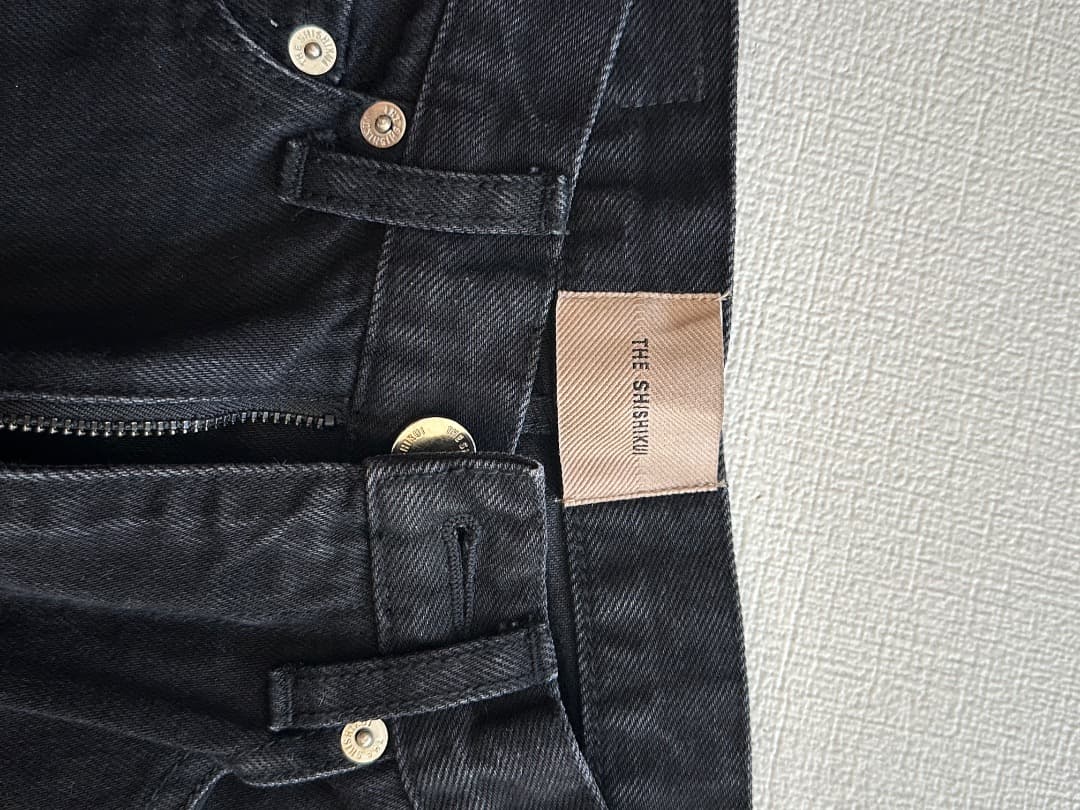 パンツ SHISHIKUI JEANS BASIC JEANS / STONEBLACK