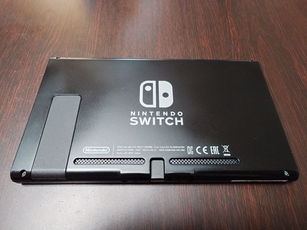Nintendo Switch 本体 グレー　バッテリー強化版　SDカード付き