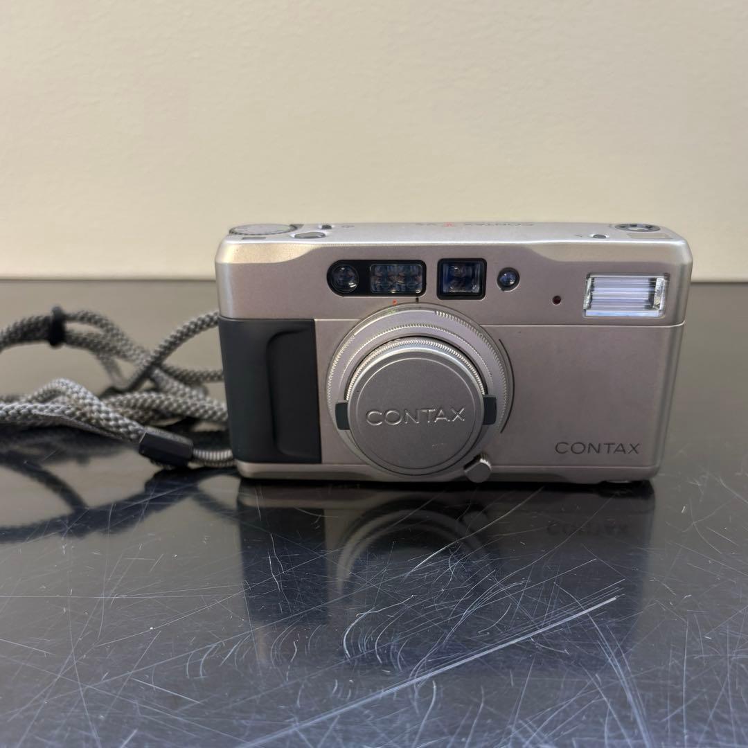 CONTAX Tvs シルバー コンパクトカメラ データバック