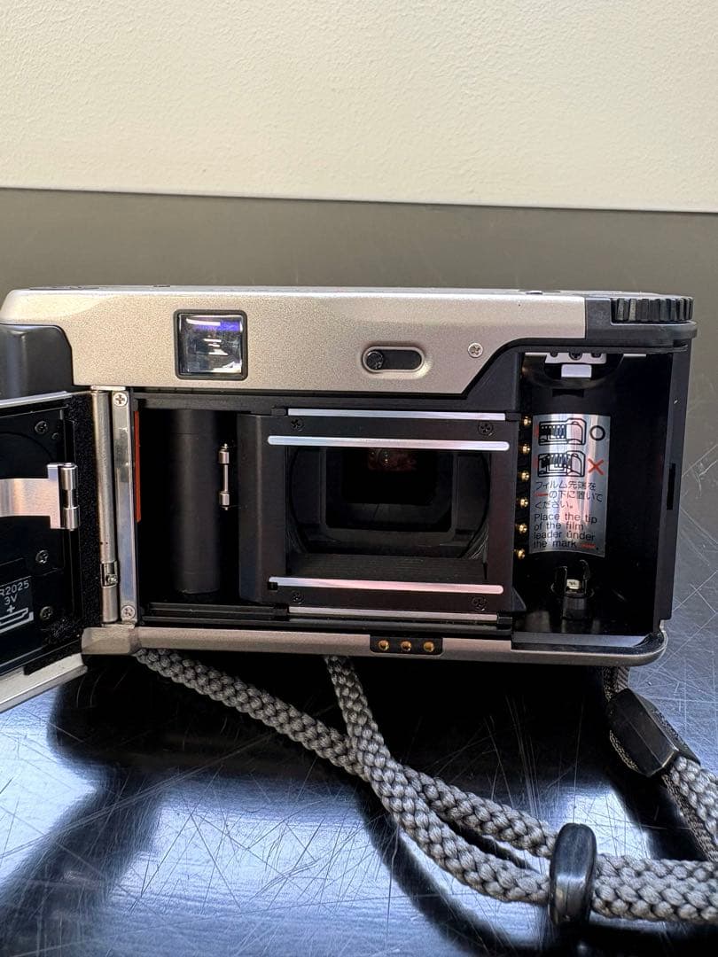 CONTAX Tvs シルバー コンパクトカメラ データバック