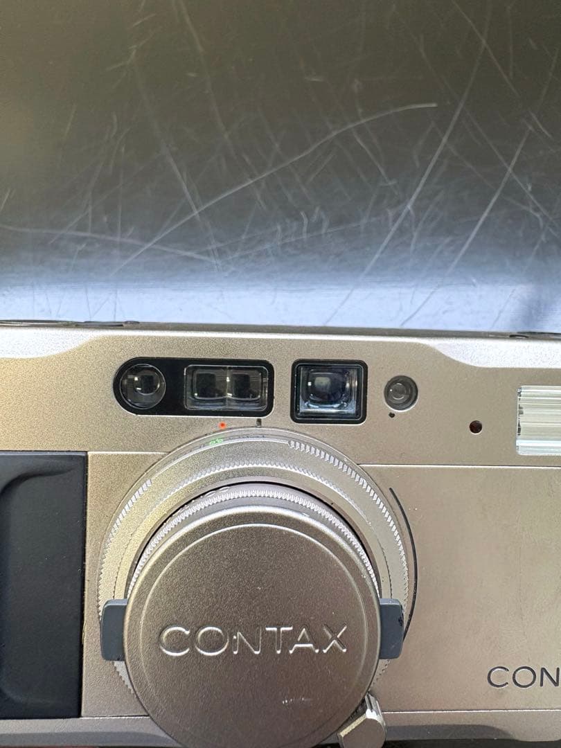 CONTAX Tvs シルバー コンパクトカメラ データバック