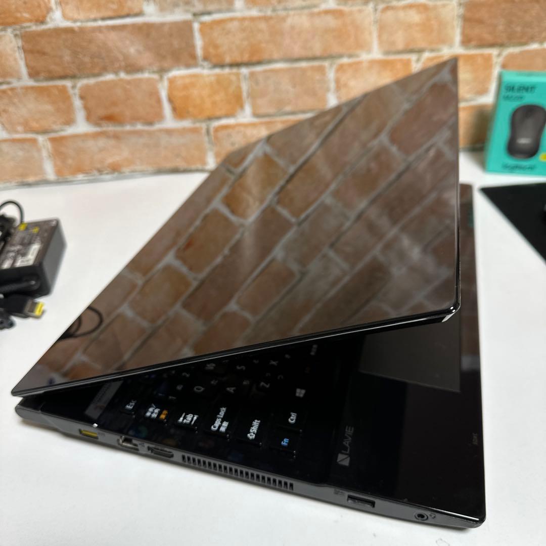 美品NECノートPC FHD SSDサクサク起動Windows11 オフィス付き