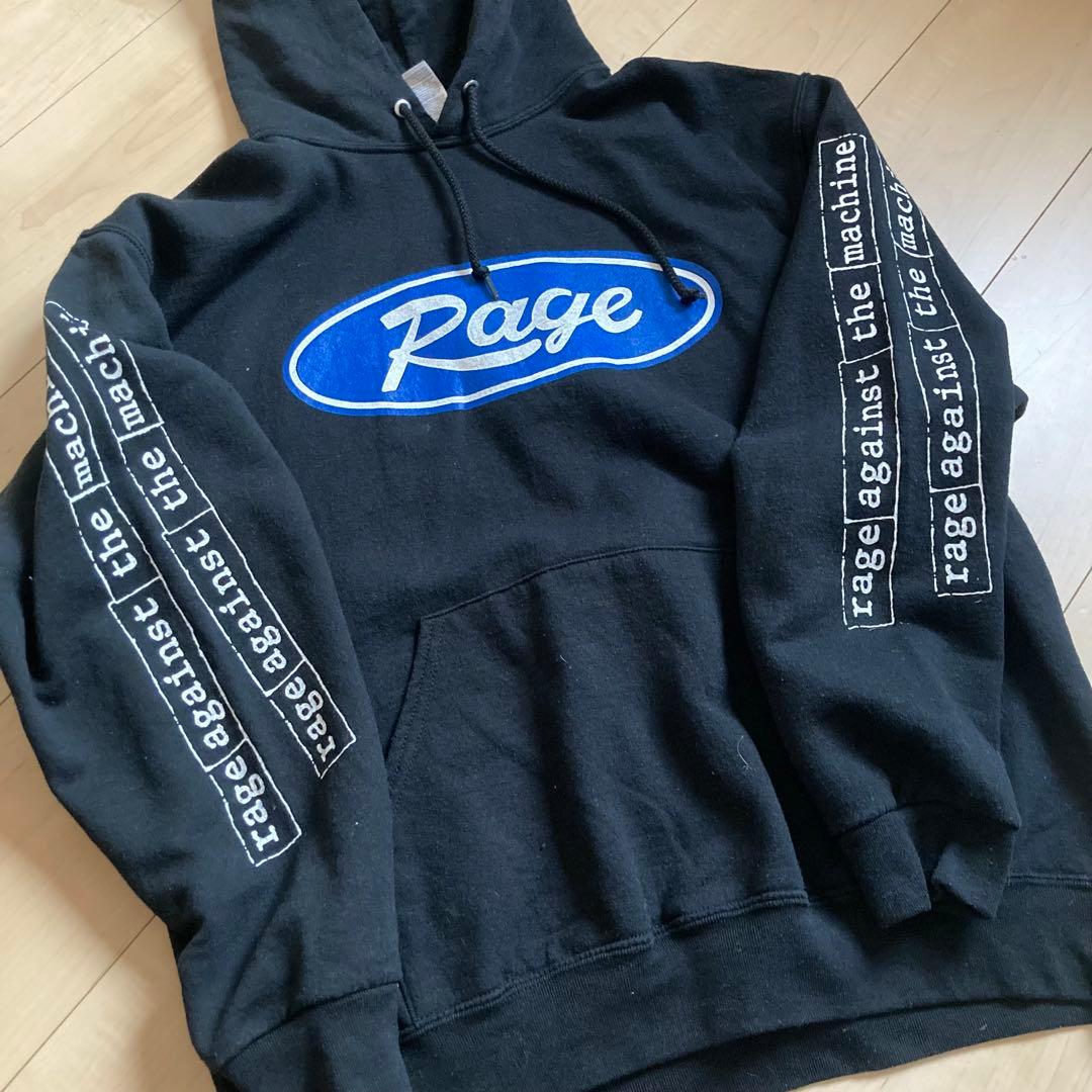 袖プリ レイジアゲインストザマシーン ビンテージパーカー レッチリNIRVANA