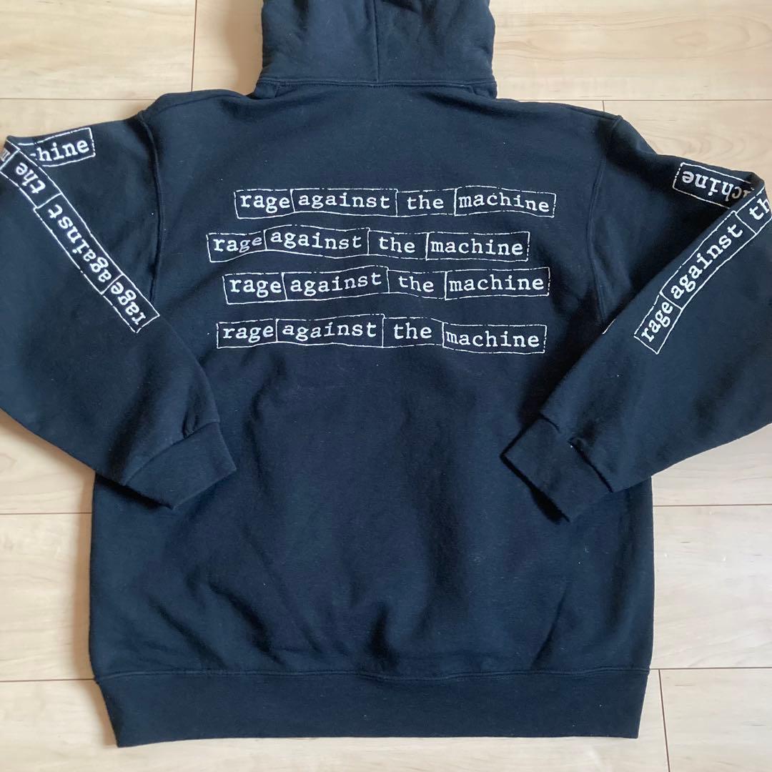 袖プリ レイジアゲインストザマシーン ビンテージパーカー レッチリNIRVANA