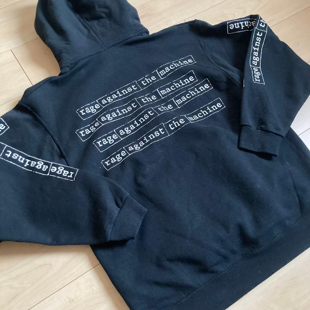 袖プリ レイジアゲインストザマシーン ビンテージパーカー レッチリNIRVANA