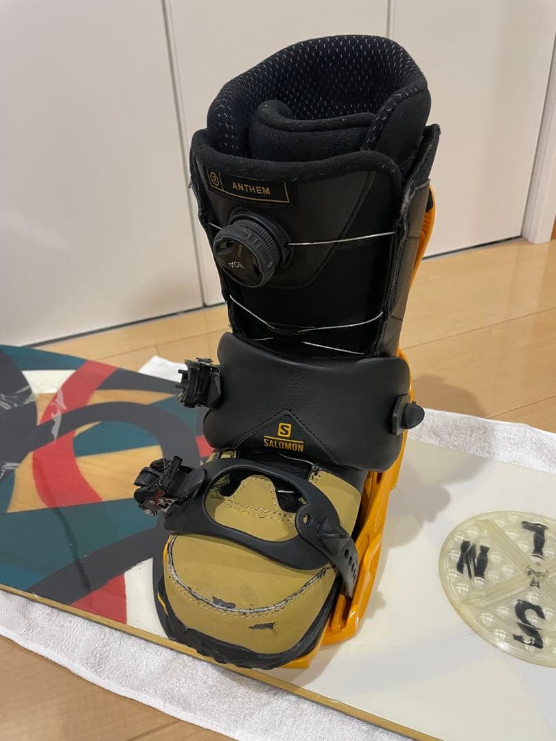 SALOMON スノーボード146cm＋ビンディングS