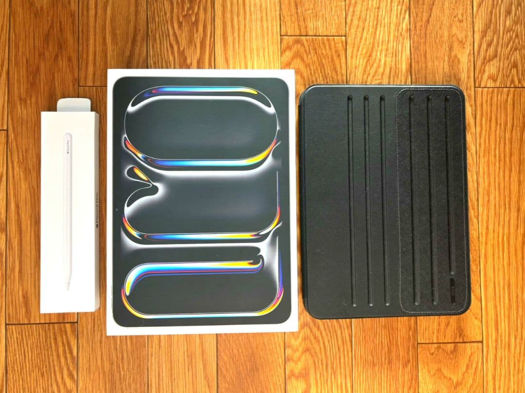 極美品！ iPad Pro11 M4 256GB+Pencil Pro 充電4回
