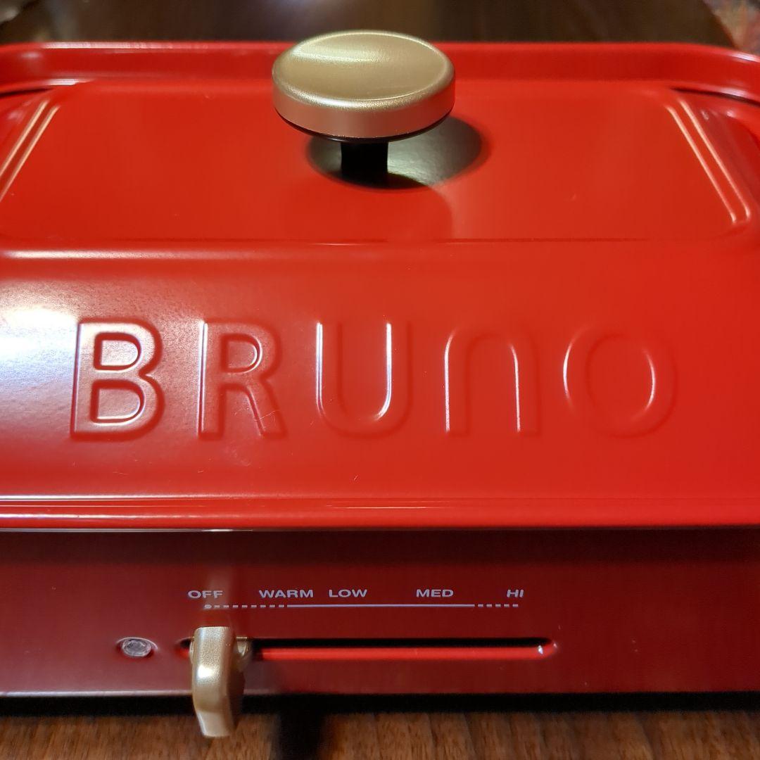 ブルーノ　コンパクトホットプレート　セラミック鍋付き