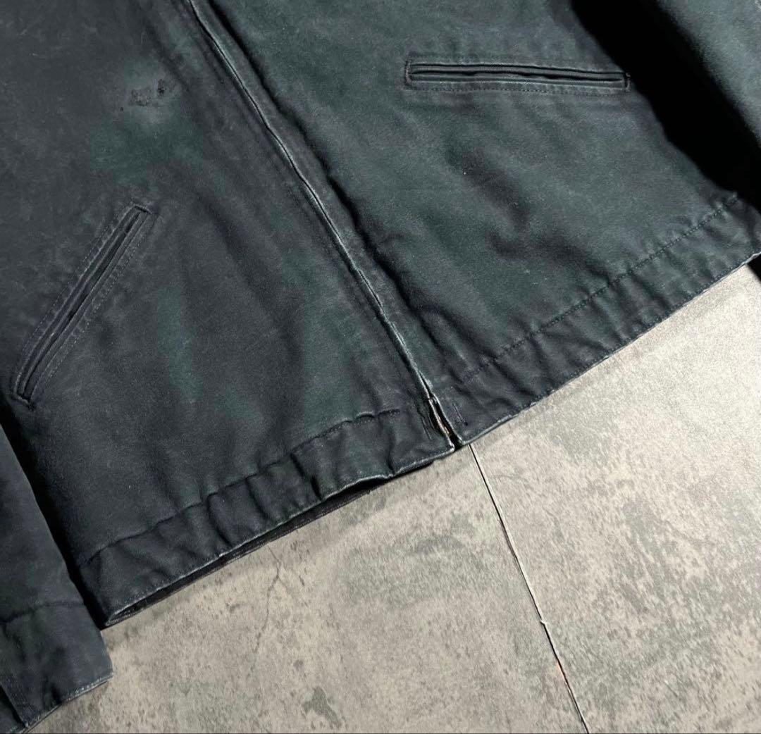 USA製 Carhartt デトロイトジャケット ブラックJ01 BLK