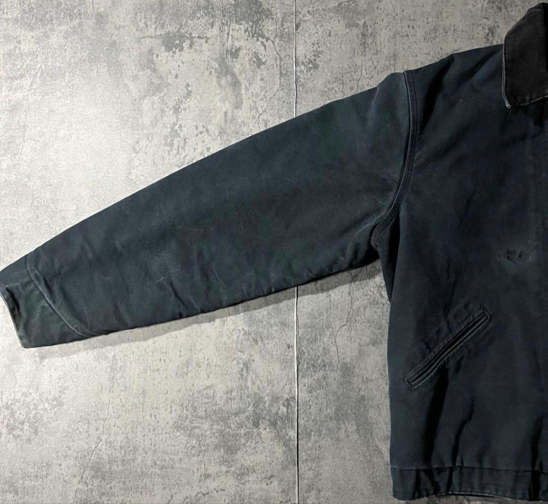 USA製 Carhartt デトロイトジャケット ブラックJ01 BLK