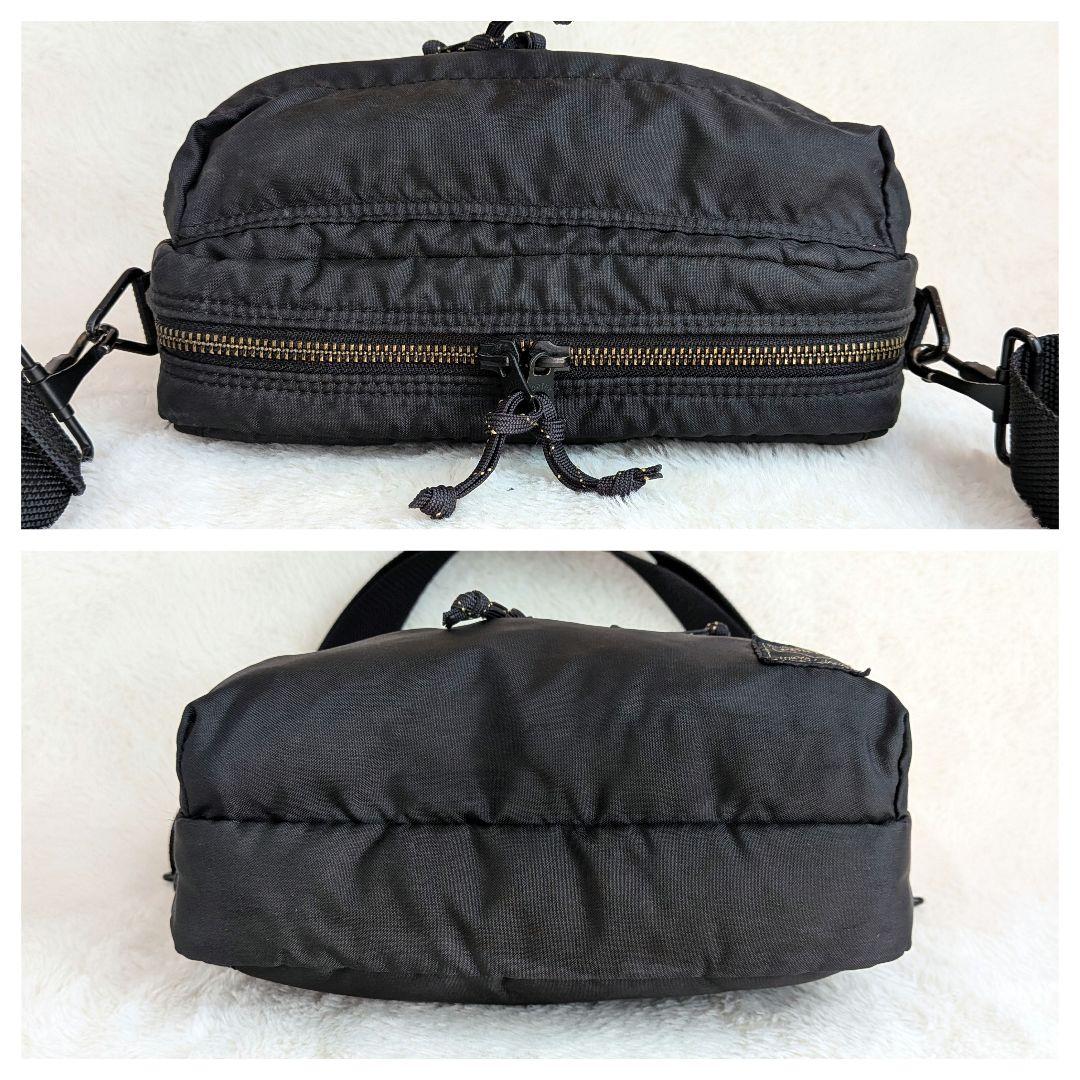 美品✨️ ポーター フォース ボディバッグ ショルダーバッグ 2way ブラック