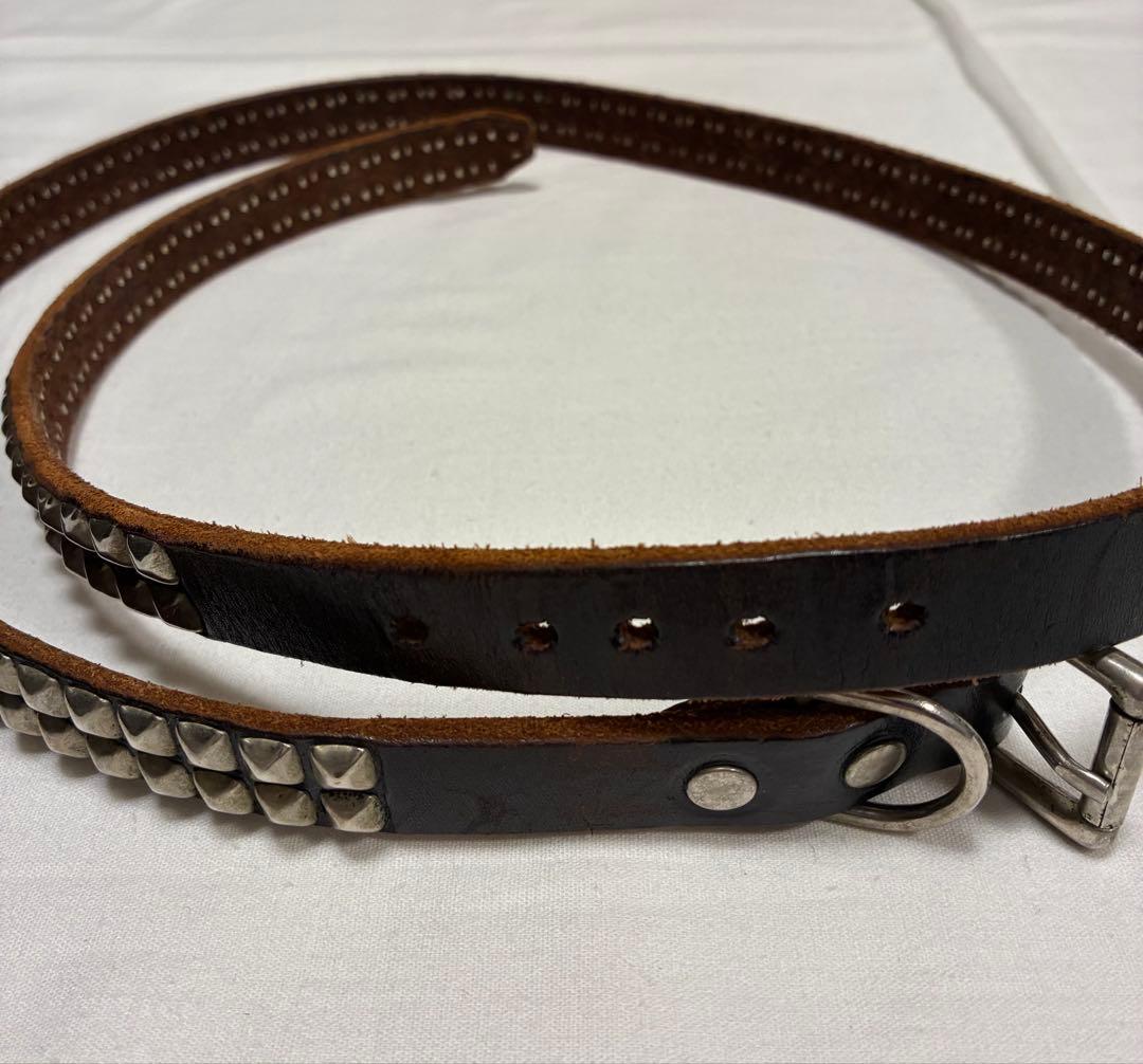 HTC ハリウッドトレーディングカンパニー スタッズナローベルト 32インチ