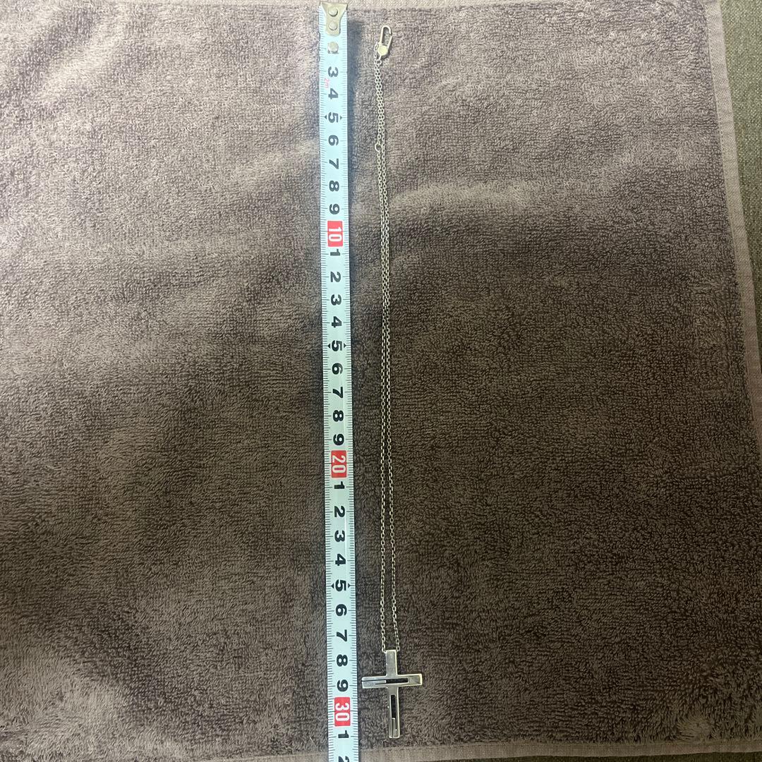 コ*ー様 GUCCI シルバー925 クロスネックレス