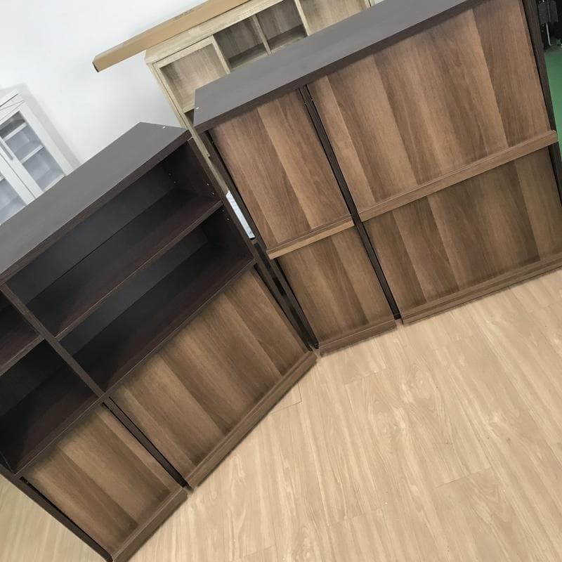 ☆【新品】大型フラップ書棚WNT 上下セット☆【OUTLET】