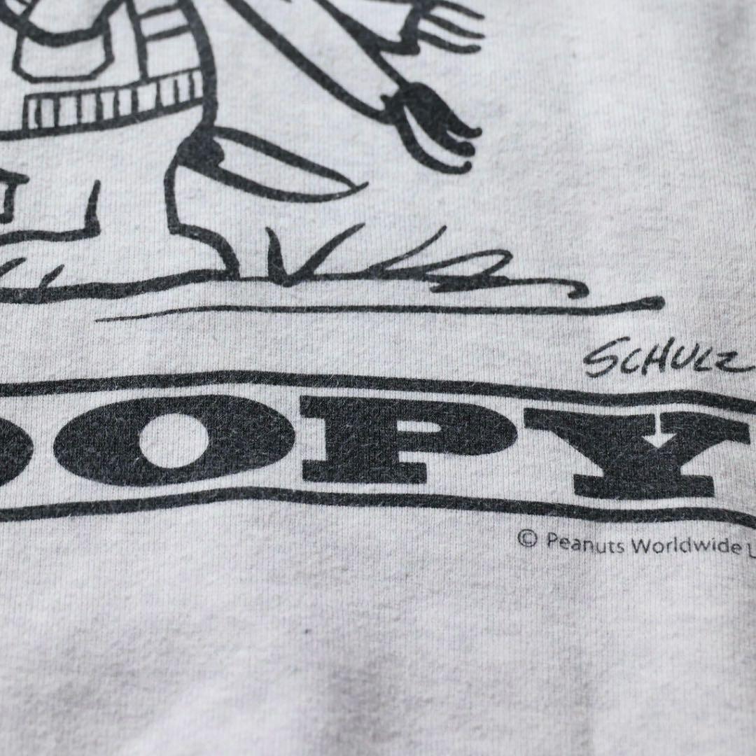 Buzz Rickson’s × SNOOPY 両面プリント スウェット L