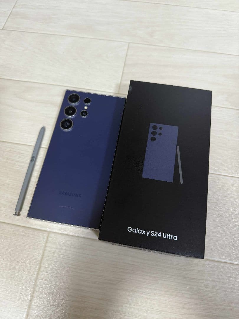 Samsung Galaxy S24 Ultra パープル 本体 256gb