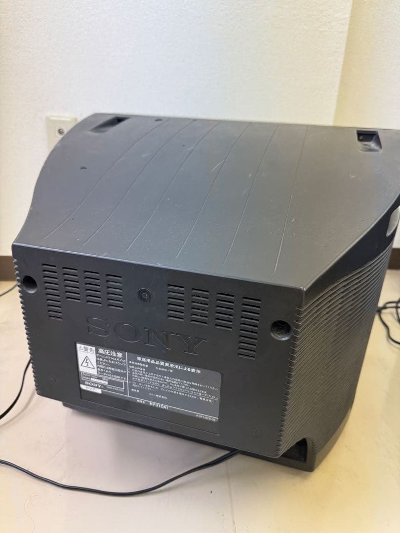 SONY ソニー カラーテレビ　KV-21DA1 レトロ