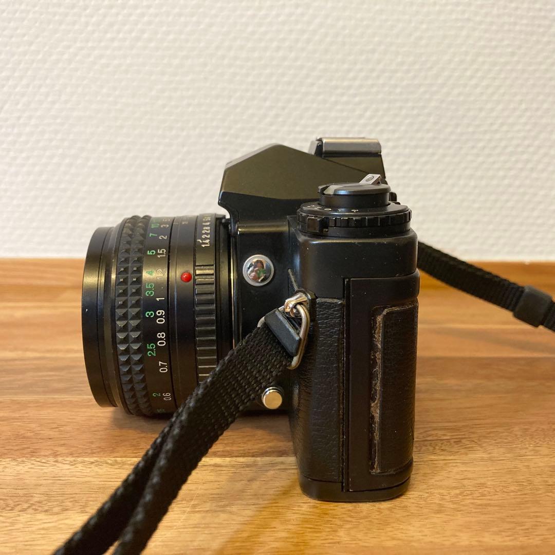 【精度良好・モルト交換済】Minolta XD 黒／MD 50mm f1.4