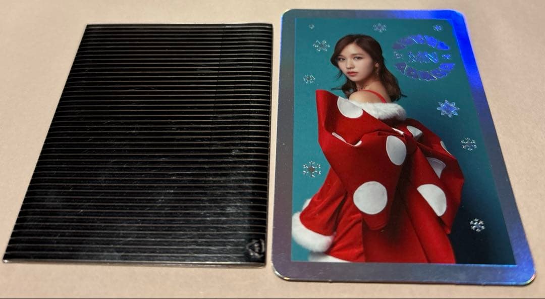 TWICE ミナ トレカ クリスマス2枚