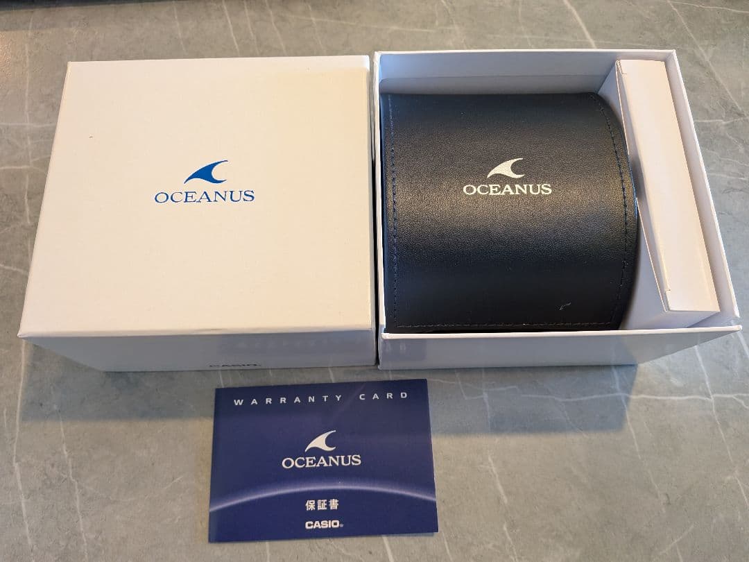 美品・付属品　CASIO OCEANUS　OCW-G2000　GPS 電波時計
