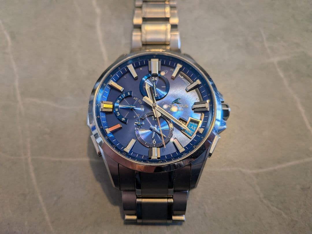 美品・付属品　CASIO OCEANUS　OCW-G2000　GPS 電波時計