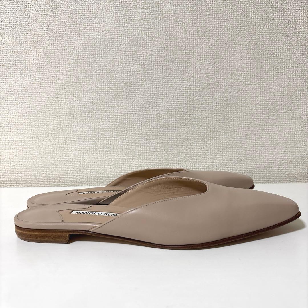 MANOLO BLAHNIK TAZA マノロブラニク 39 ミュール　パンプス