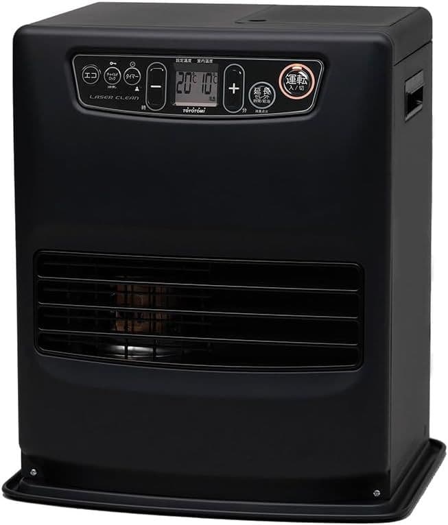 高年式美品!!　２０２４年製完売品!!　ファンヒーター　マットブラック