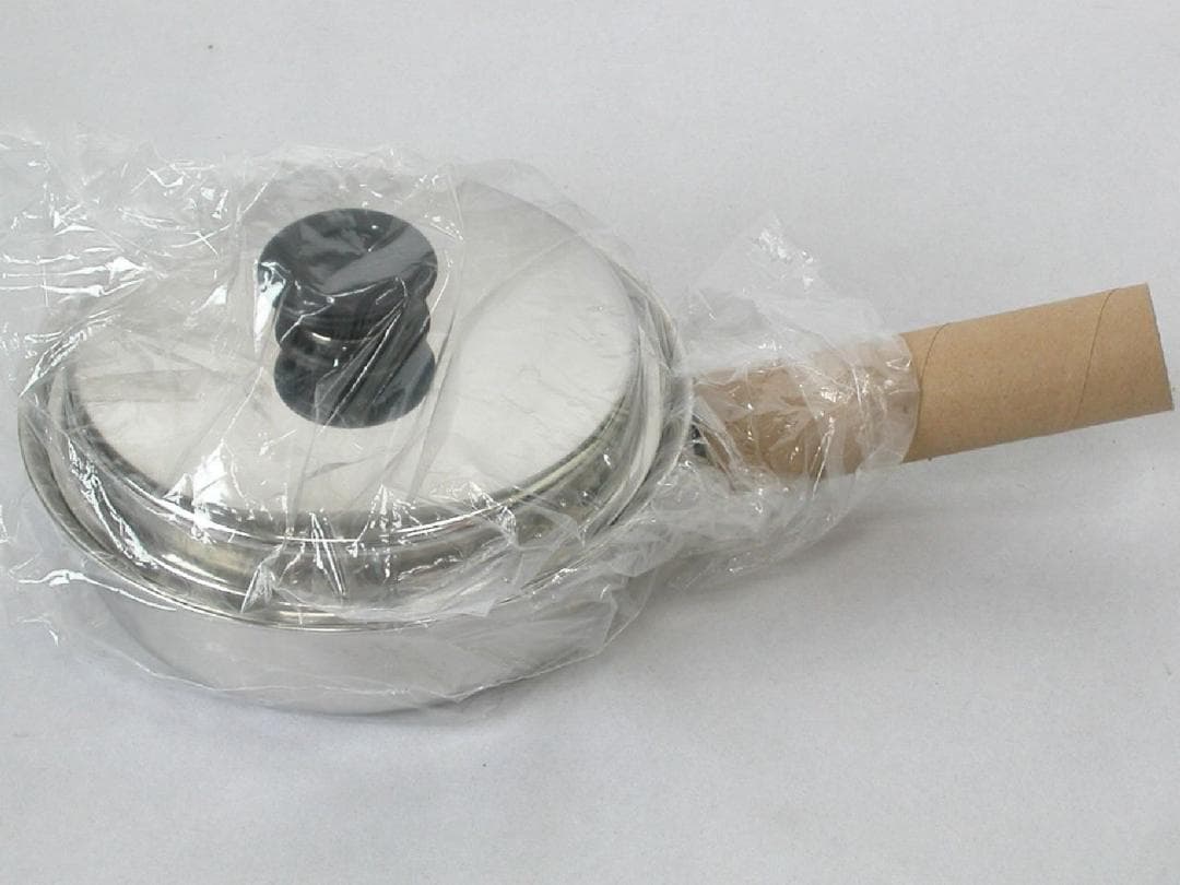 アムウェイ 中フライパン 未使用品 料理本とスクラブバッズ1個付き IH対応品