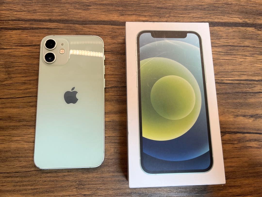 iPhone12mini グリーン 128GB バッテリー97% ※ジャンク品