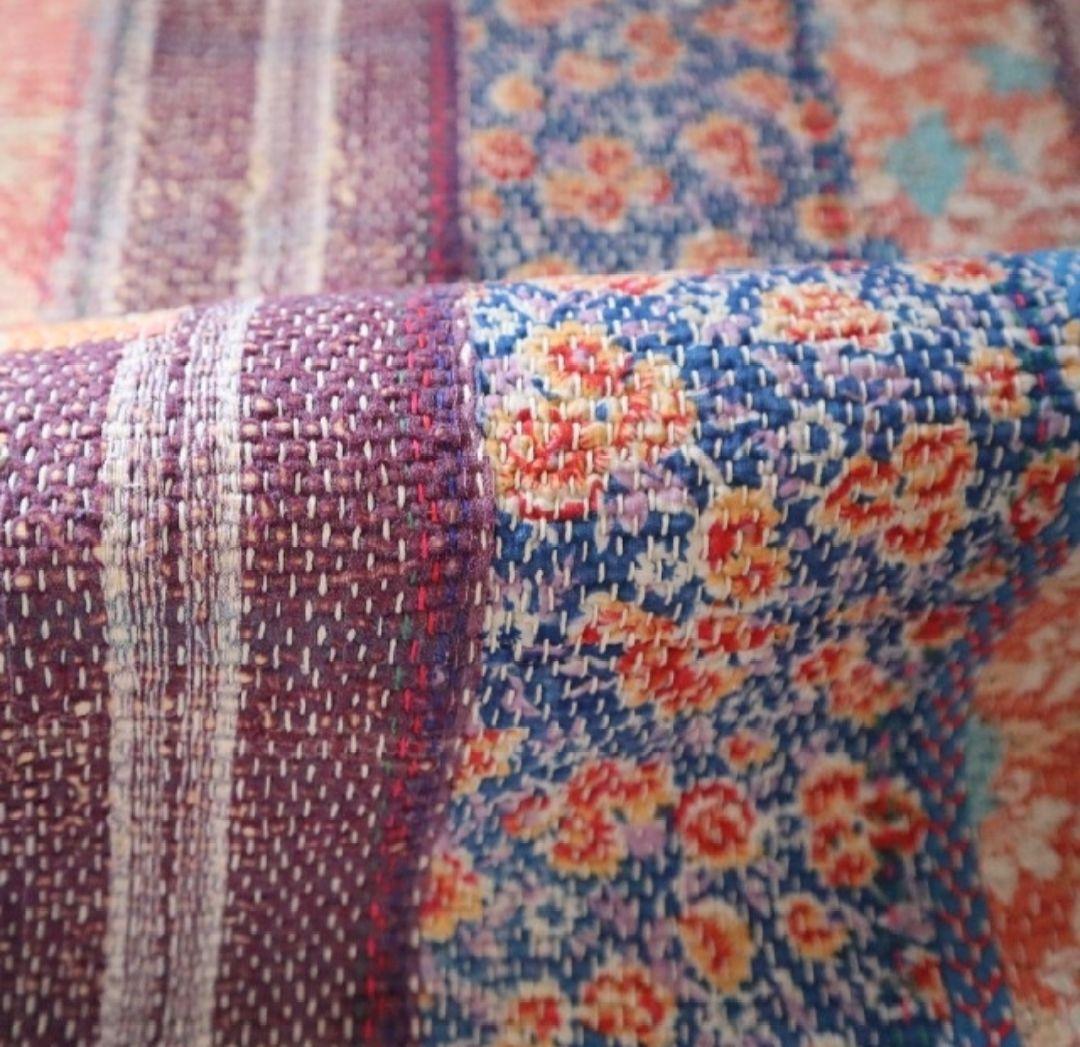 ヴィンテージ ラリーキルト カンタキルト オルネドフォイユ